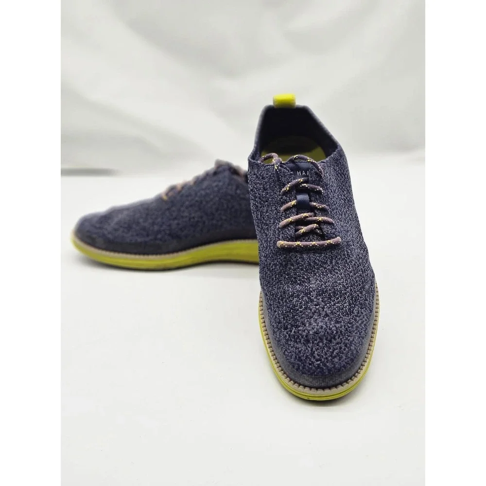 Cole Haan Original Grand Oxford Mens 10.5M  Blue C34803 Stitchlite